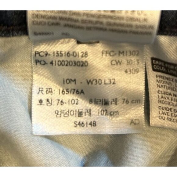 Levi's 515 Jeans Women's Size 10M 30x32 Bootcut Blue Denim Embroidered Pockets - Picture 7 of 9